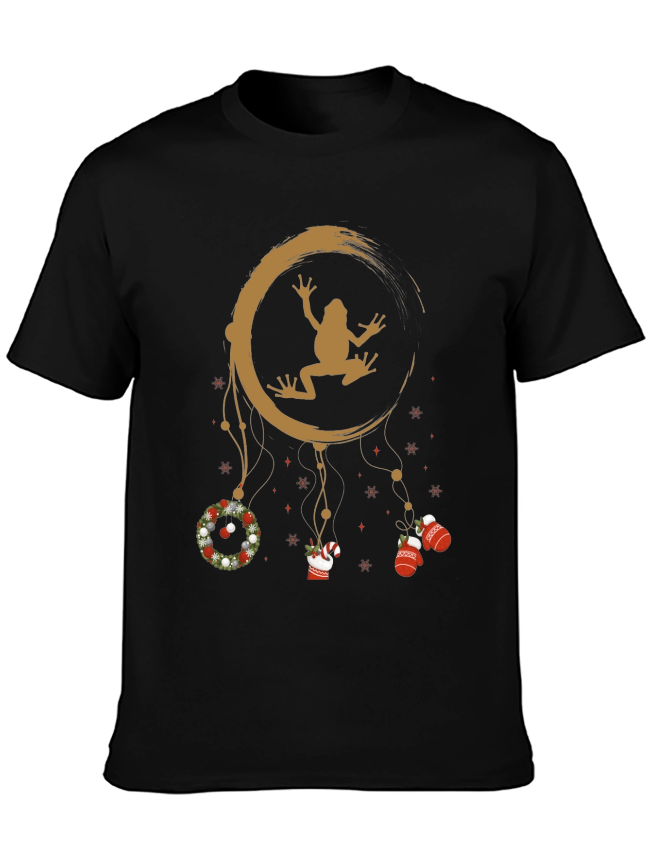 Frog Christmas Dreamcatcher T-Shirt