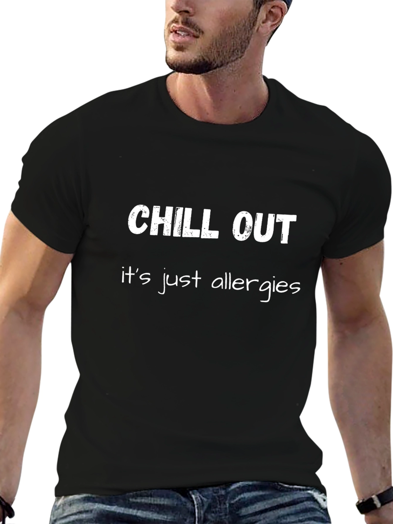 Chill Out Allergy Humor T-Shirt