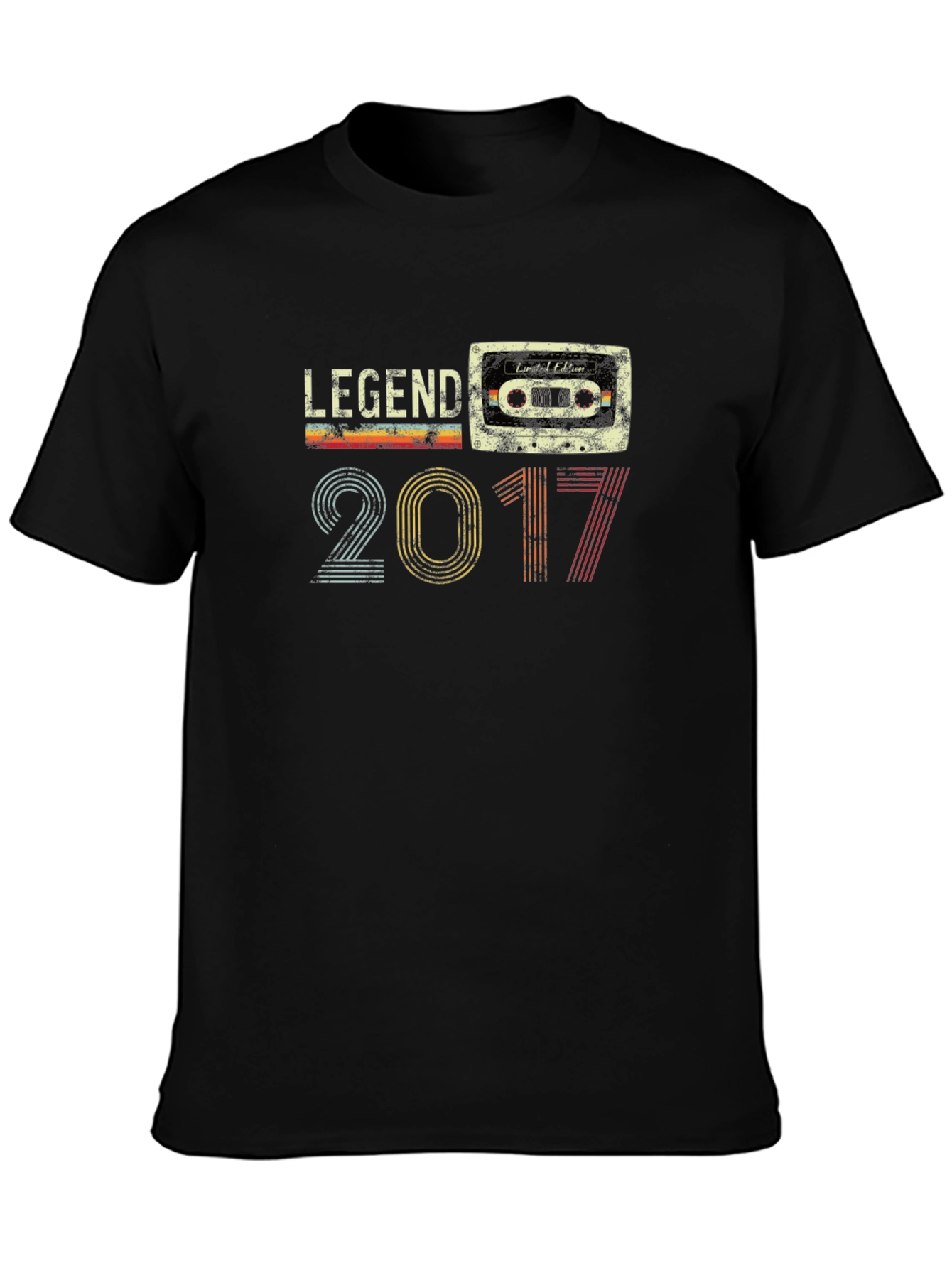 Legend Since 2017 Cassette Tape Graphic Tee