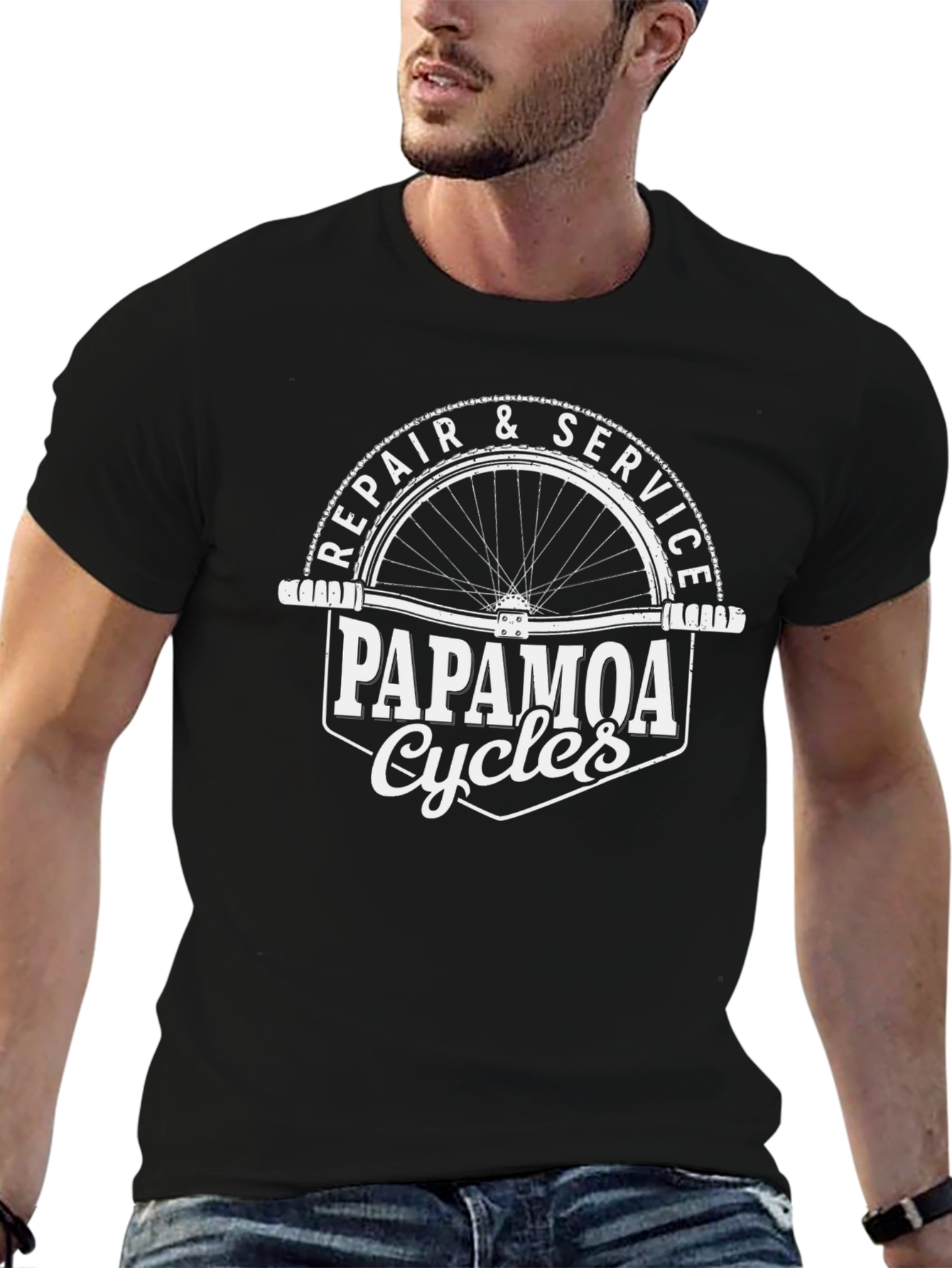 Pāpāmoa Cycles Repair & Service T-Shirt