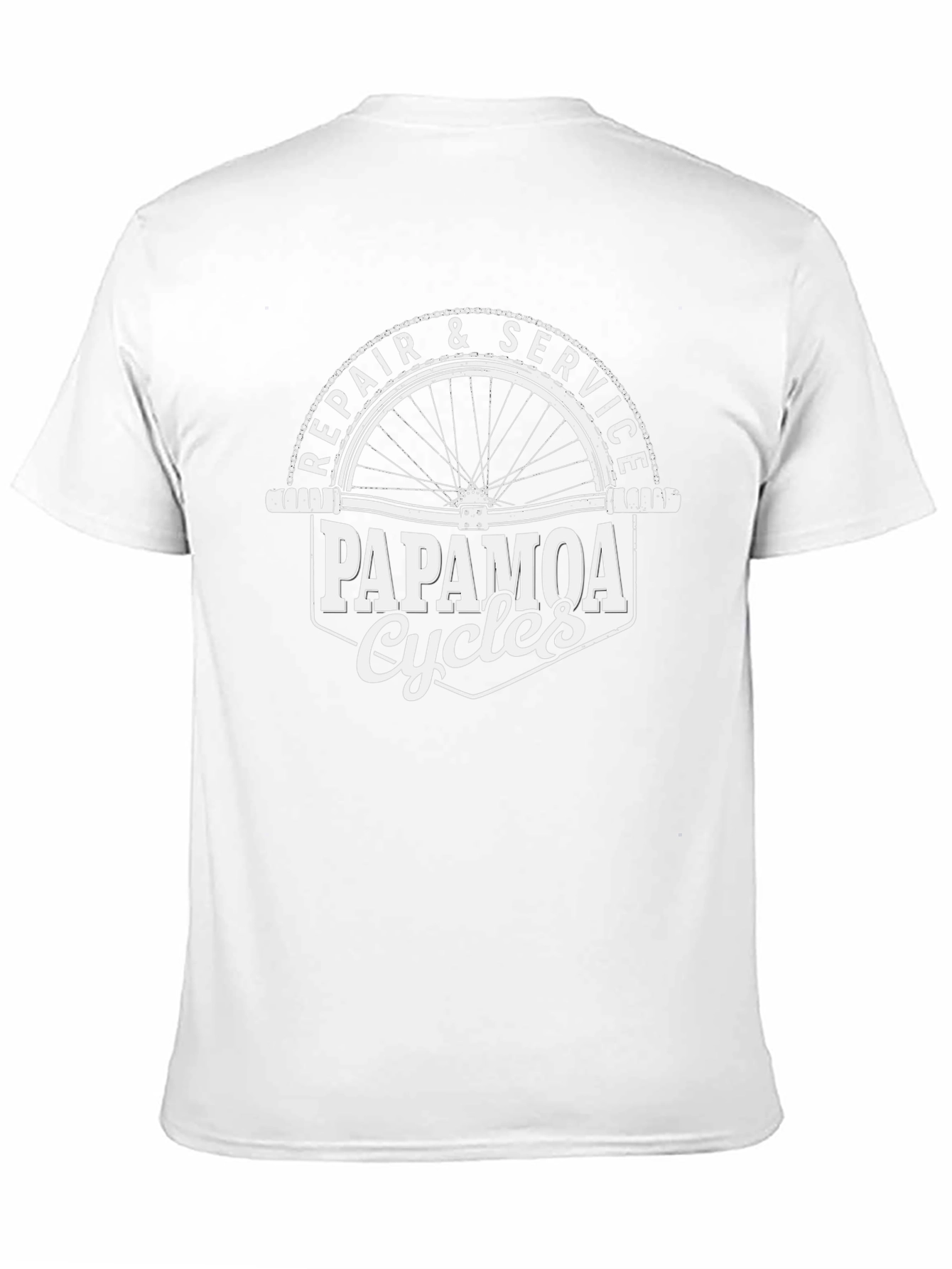 Pāpāmoa Cycles Repair & Service T-Shirt