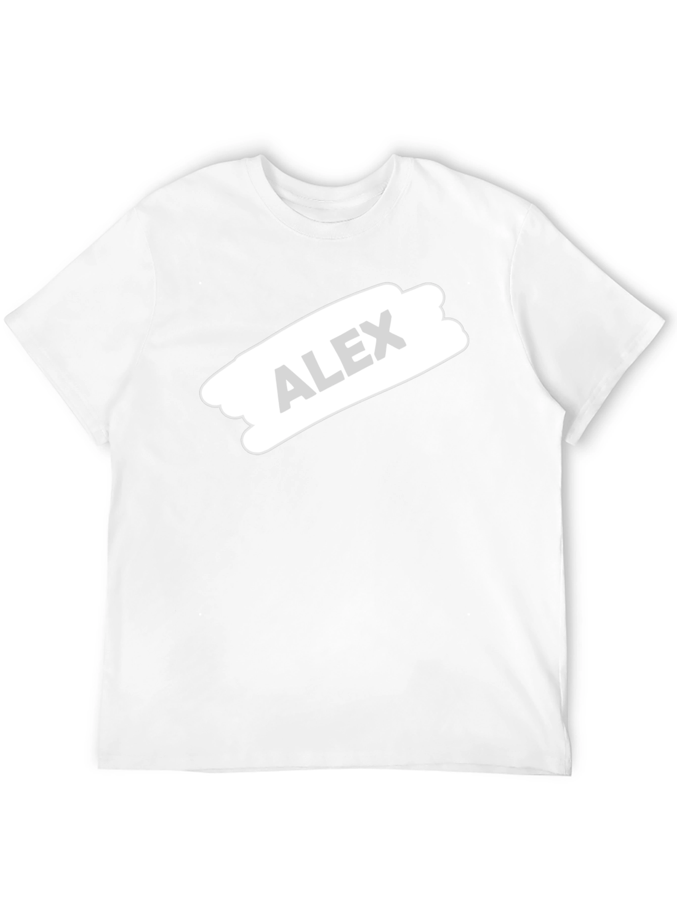 Personalized Alex Custom Black T-Shirt