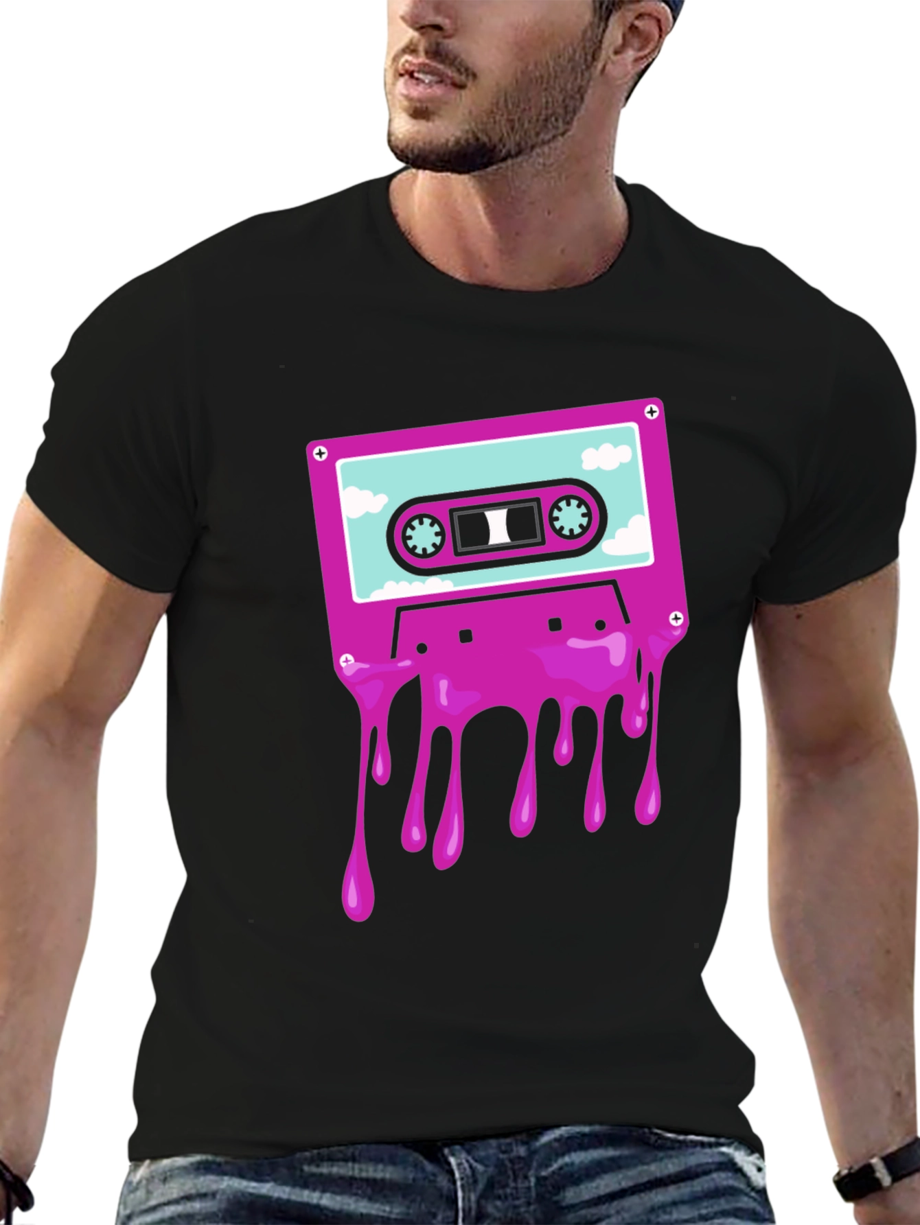 Retro Cassette Tape Graphic Tee