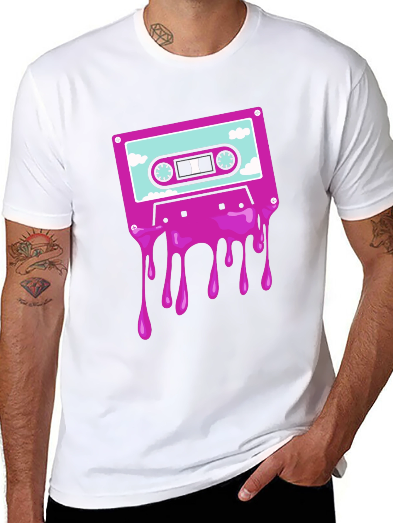Retro Cassette Tape Graphic Tee