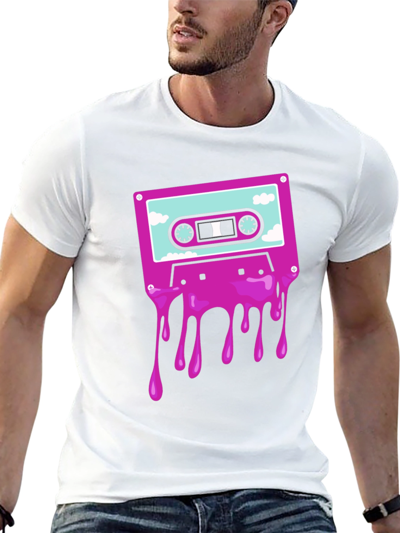 Retro Cassette Tape Graphic Tee