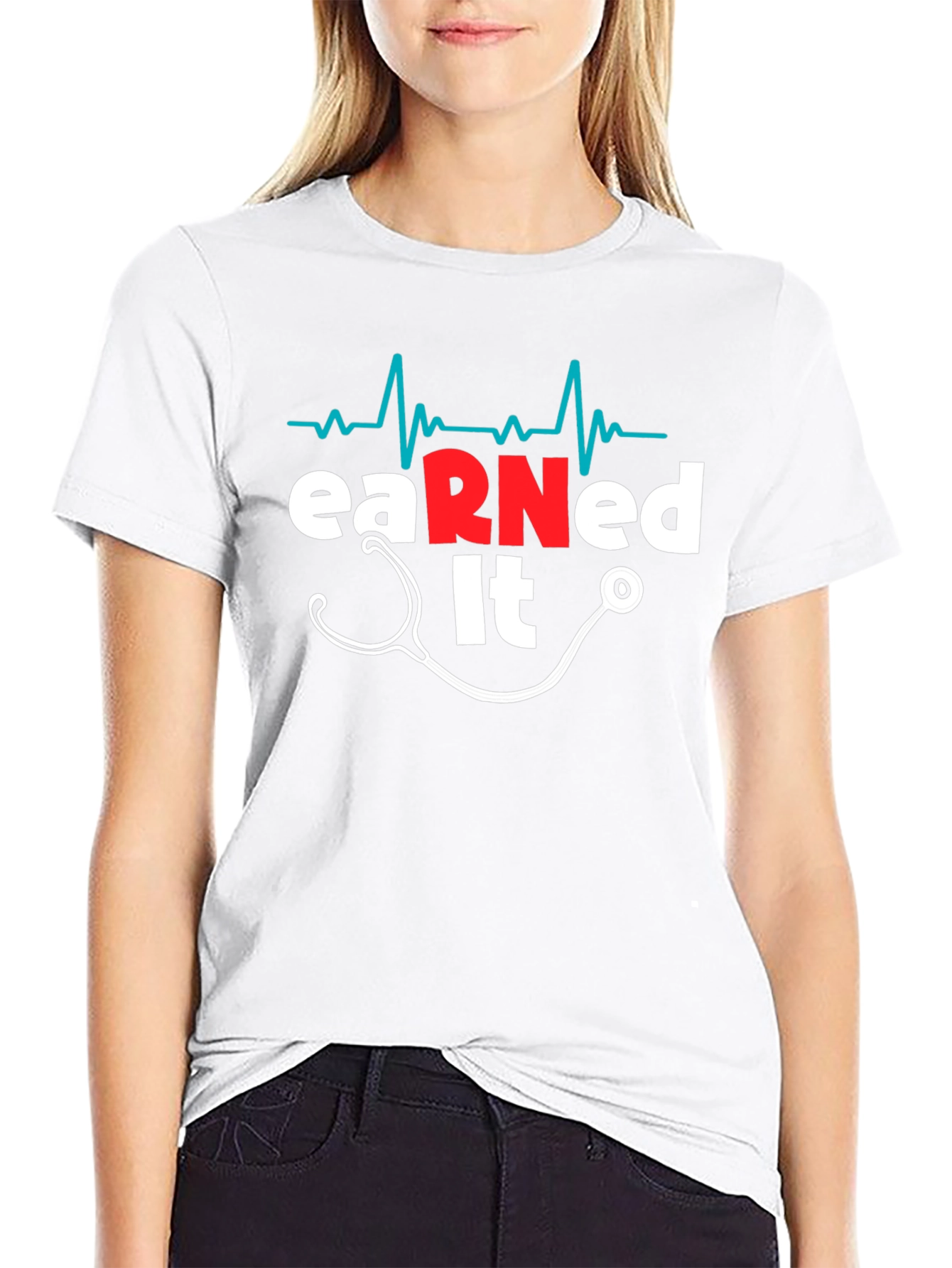 Earned It RN Nurse T-Shirt
