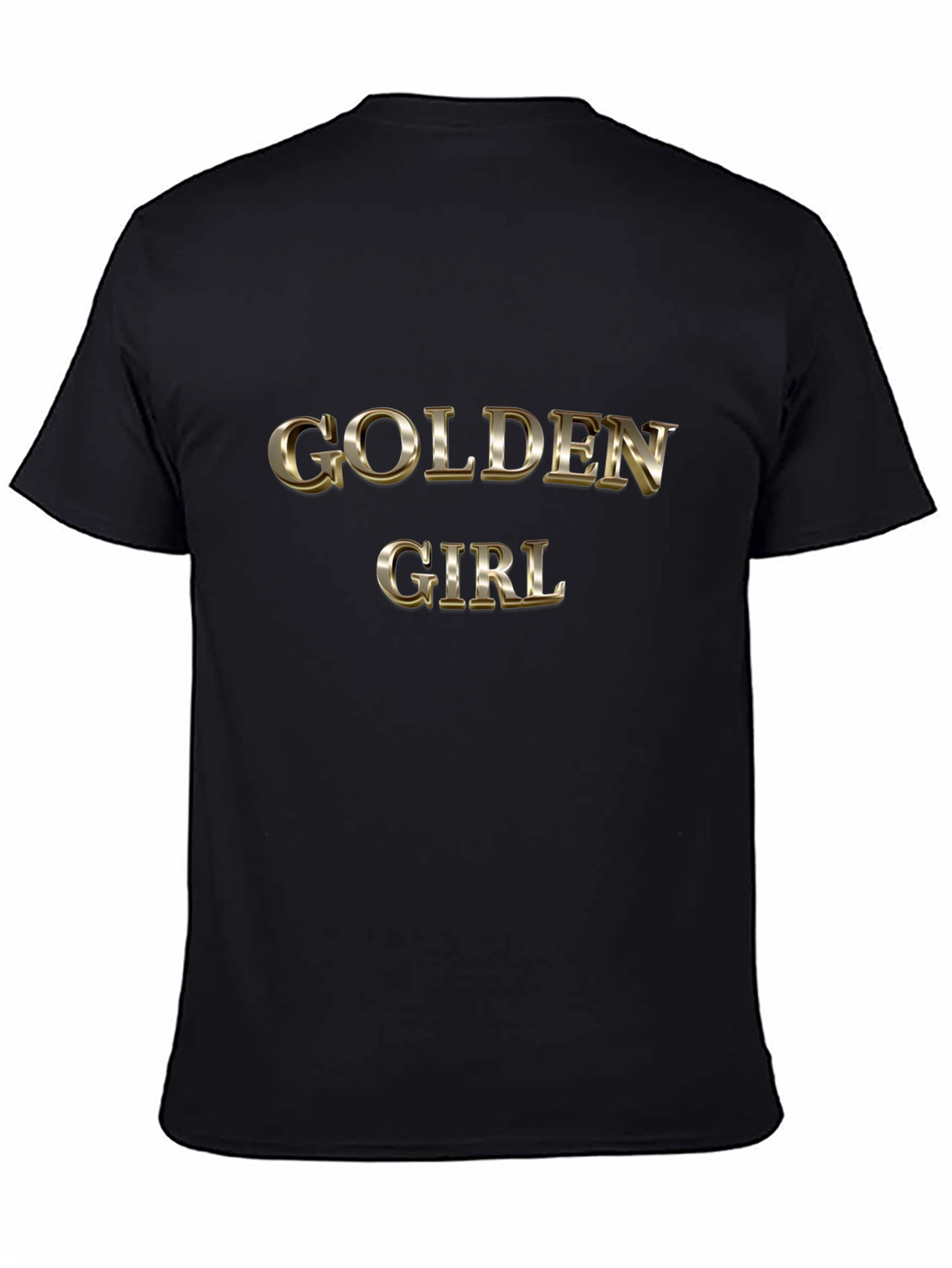 Golden Girl Black Graphic Tee