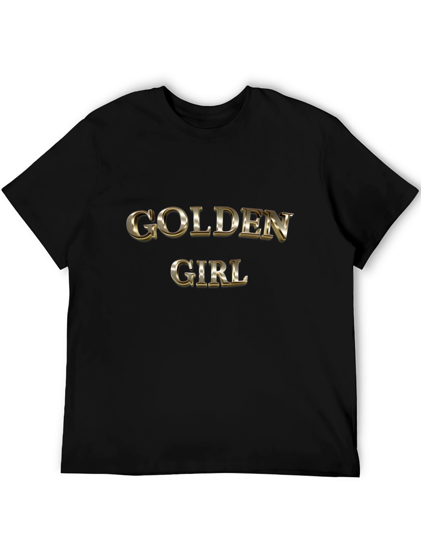 Golden Girl Black Graphic Tee