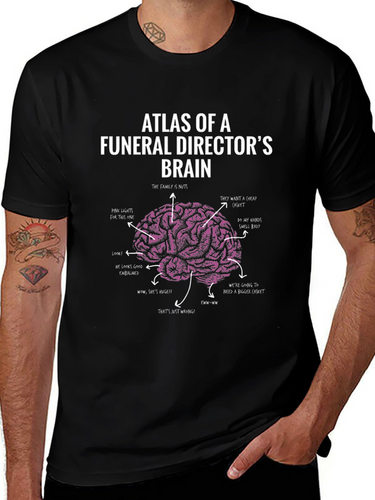 Funeral Director Brain T-Shirt