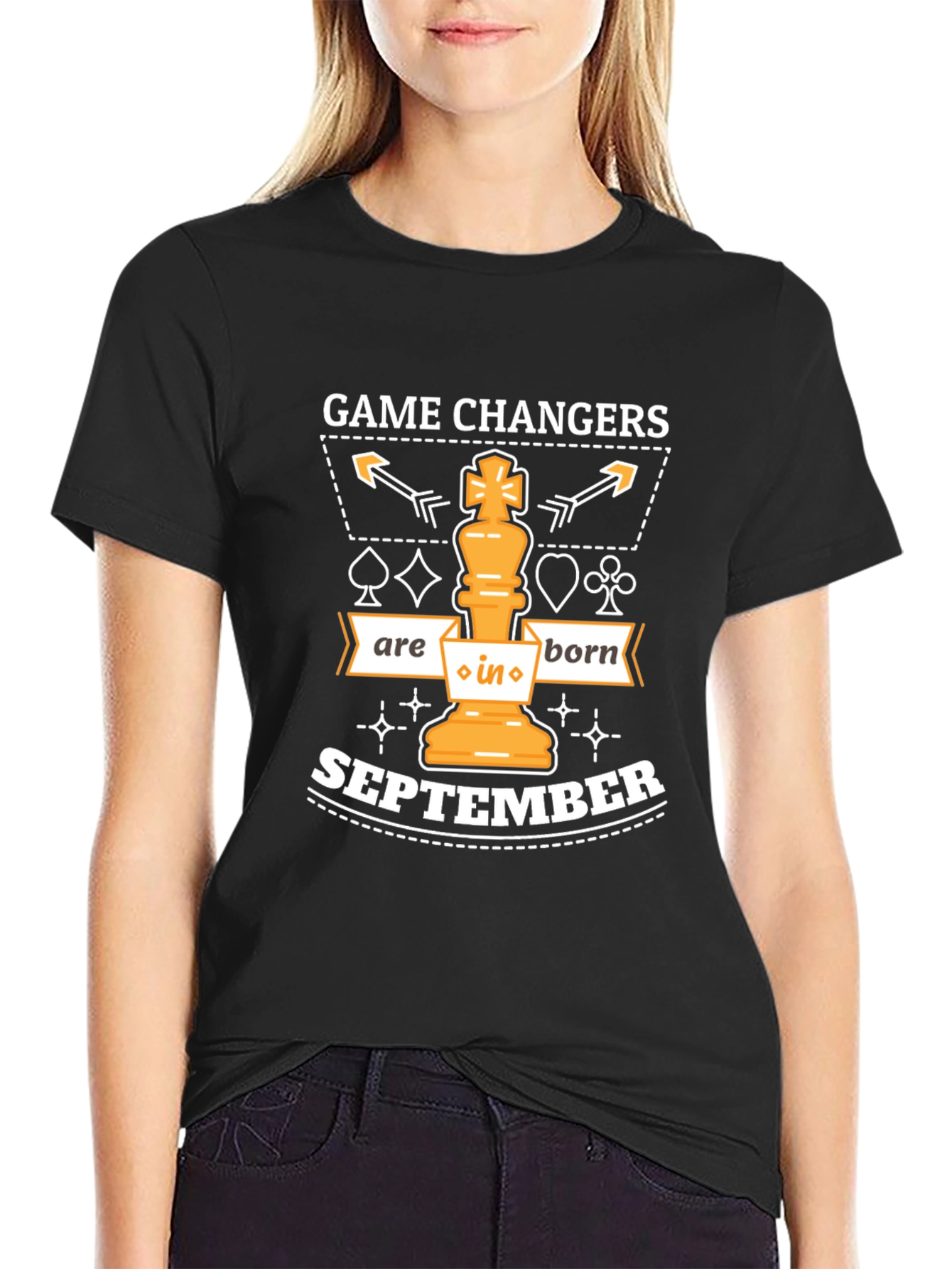 Game Changers Born in September T-Shirt