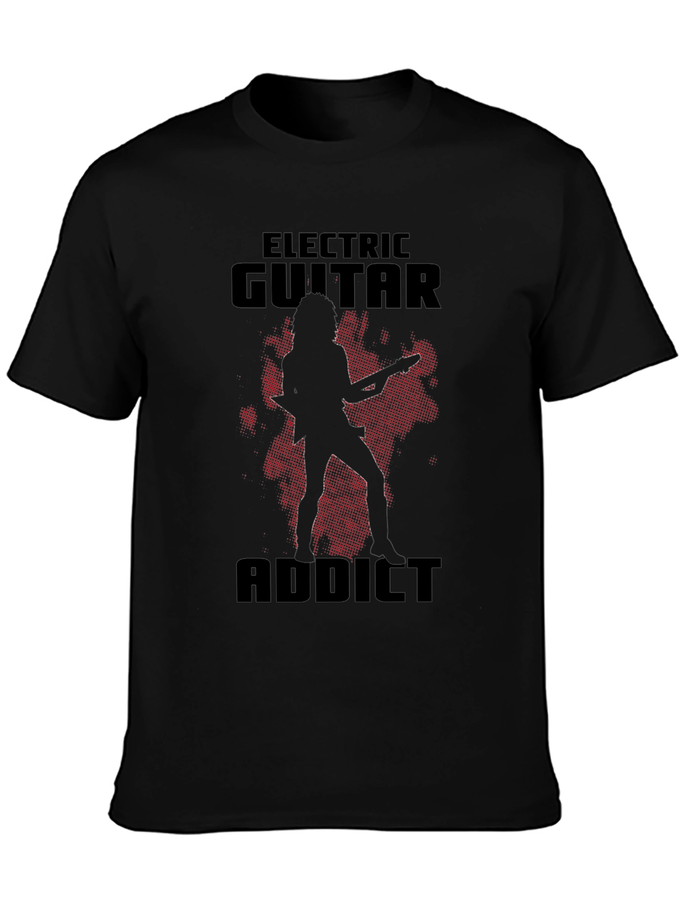 Electric Guitar Addict Graphic T-Shirt
