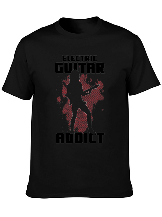 Electric Guitar Addict Graphic T-Shirt