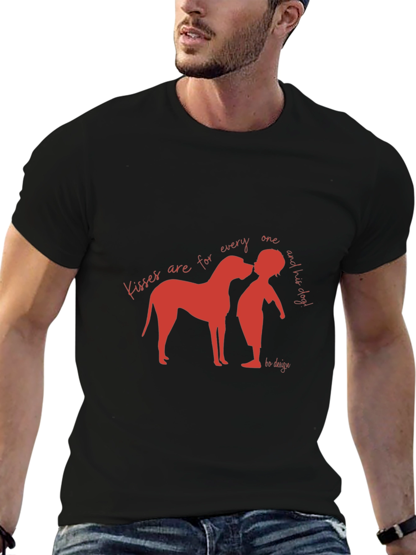 Kisses are for Everyone Dog T-Shirt