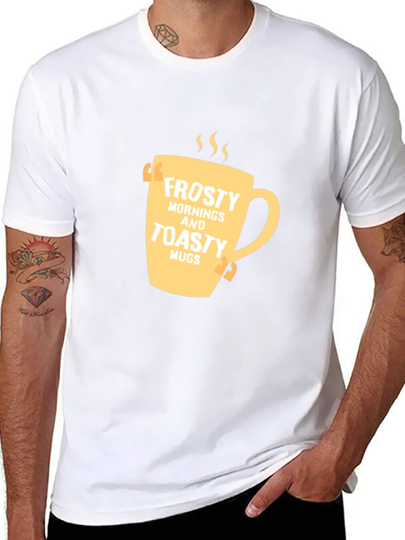 Frosty Mornings & Toasty Mugs Graphic Tee