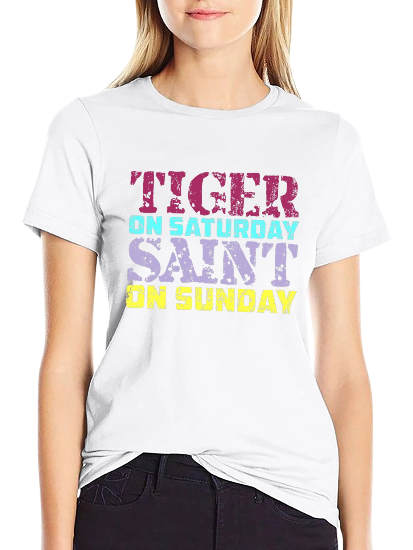 Tiger Saint Graphic T-Shirt - Saturday Sunday
