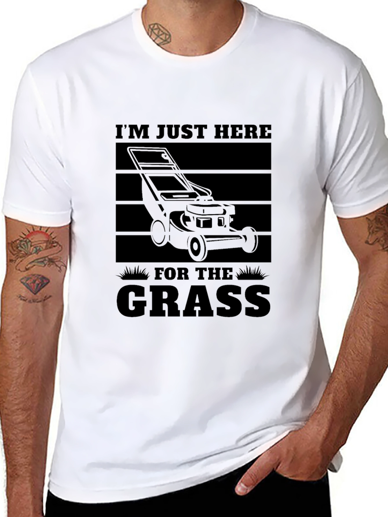 Im Just Here for the Grass T-Shirt