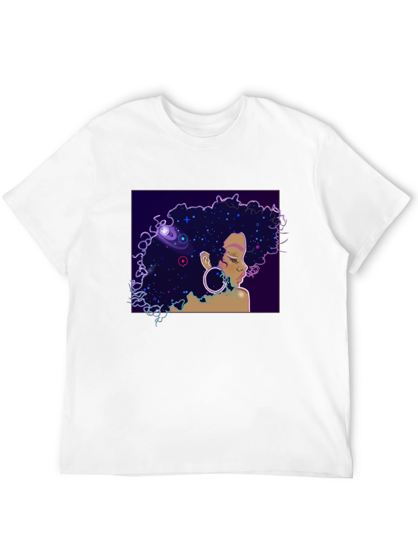 Cosmic Queen Black T-Shirt