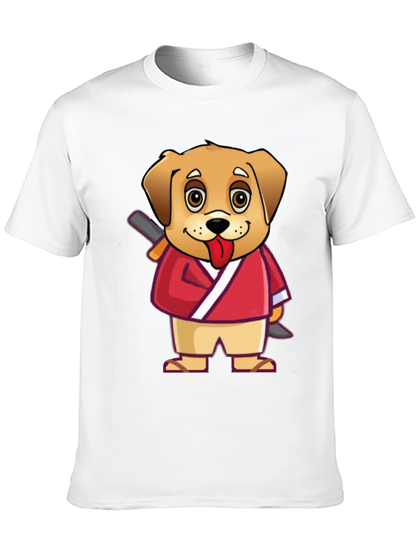 Dog Cartoon Karate T-Shirt