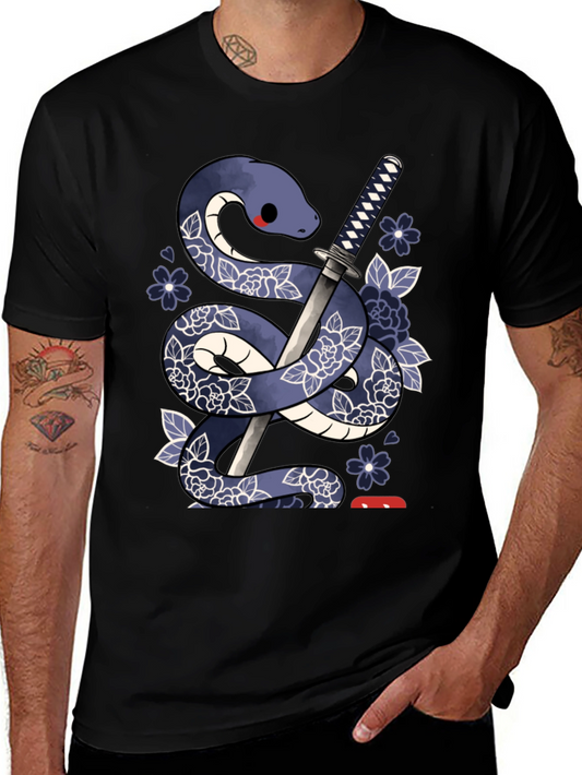 Snake & Sword Graphic Tee
