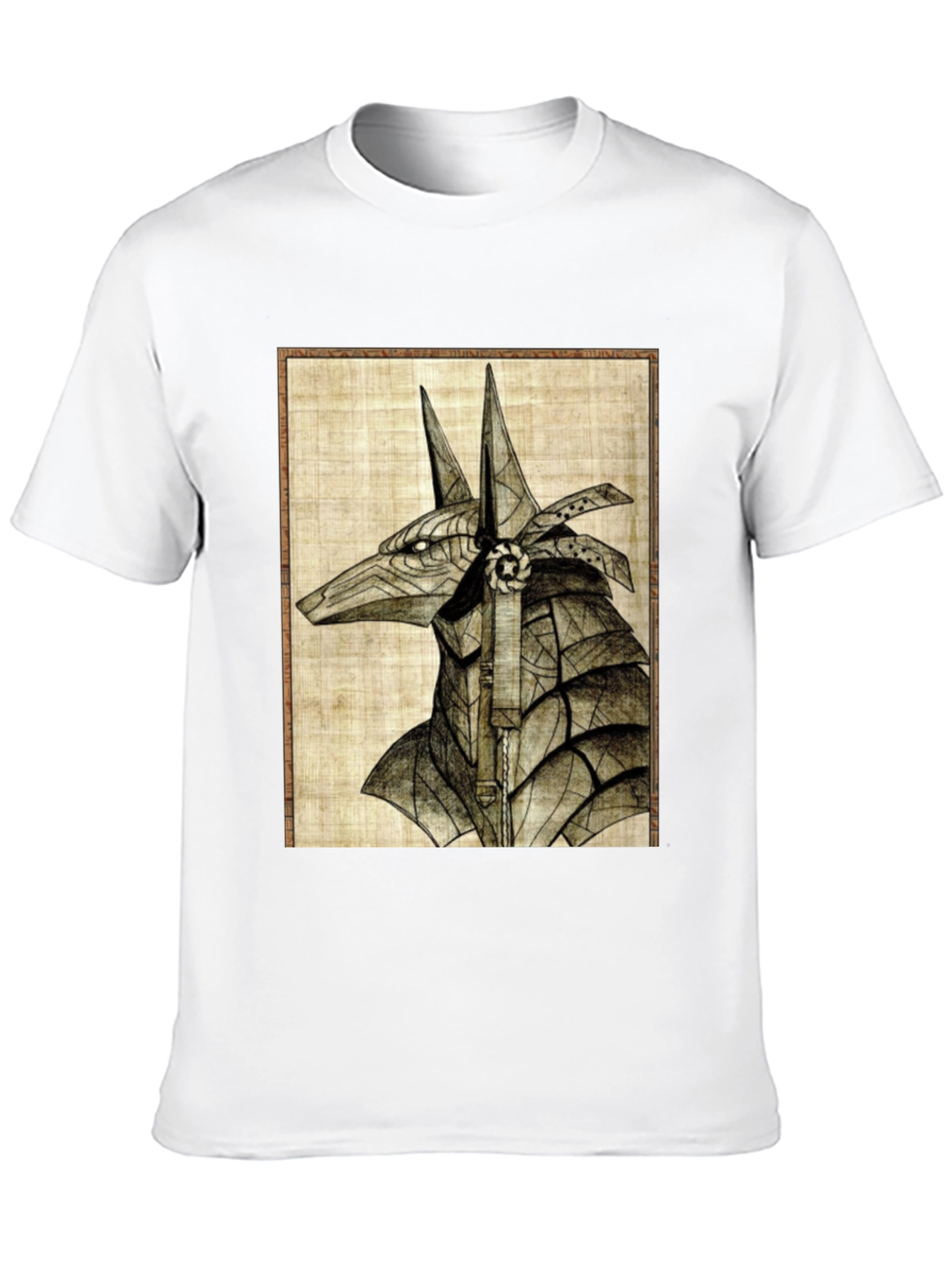 Anubis Graphic Tee - Ancient Egypt Art T-Shirt