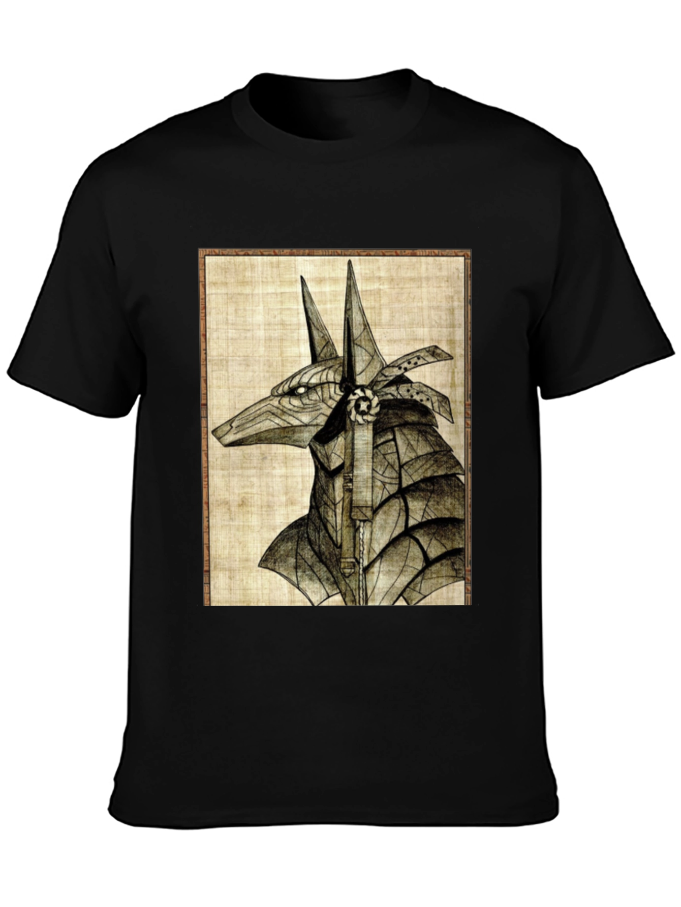 Anubis Graphic Tee - Ancient Egypt Art T-Shirt