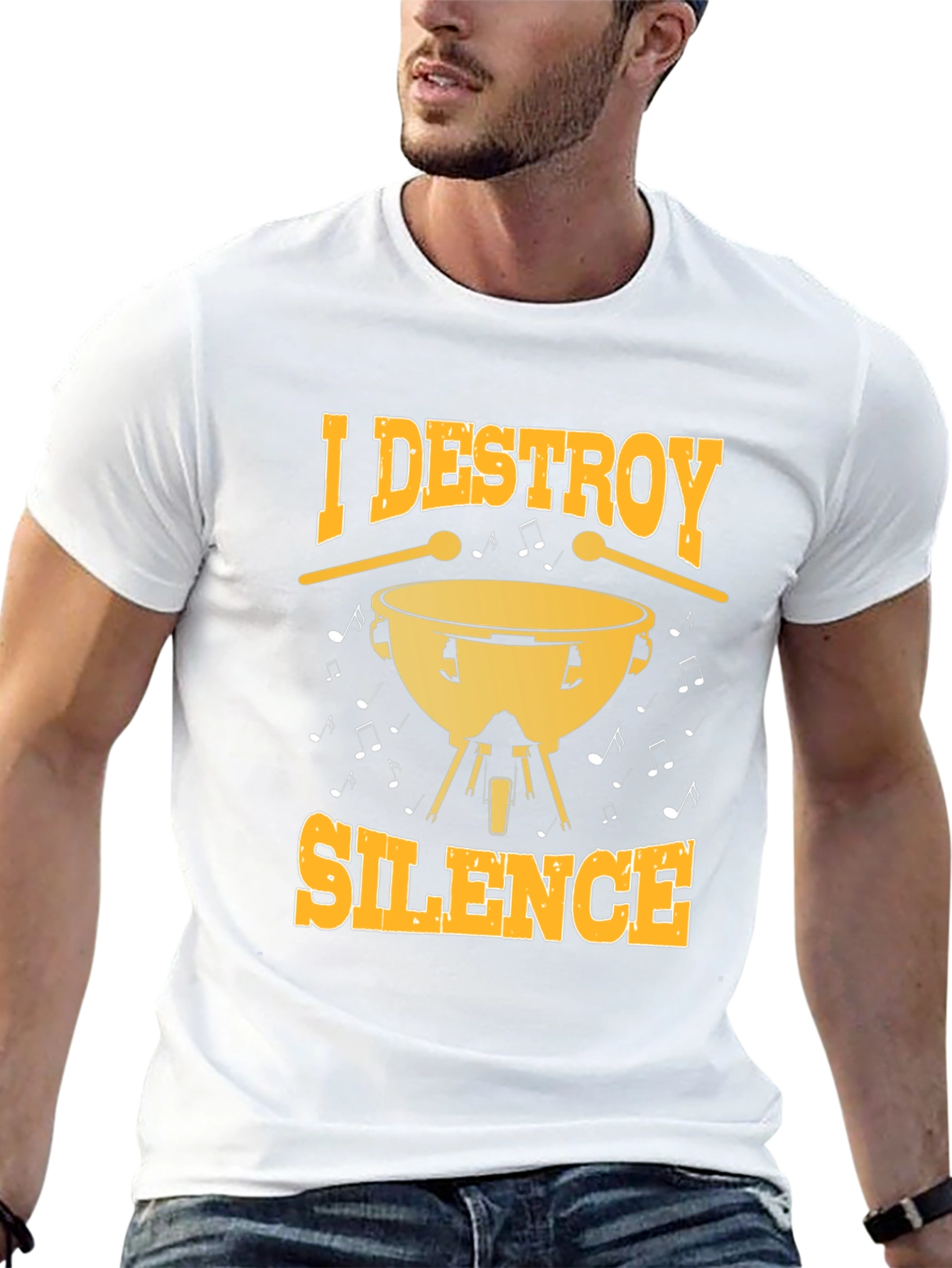 I Destroy Silence T-Shirt - Musician Apparel