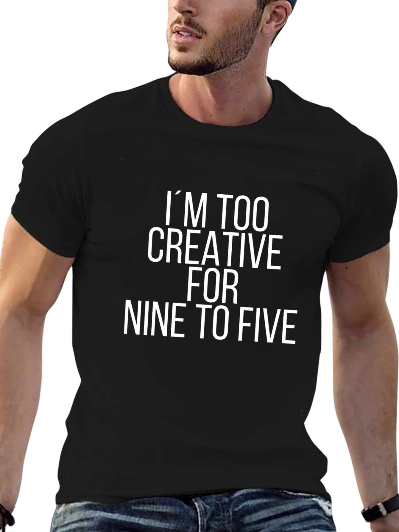 Creative Nine to Five Graphic Tee