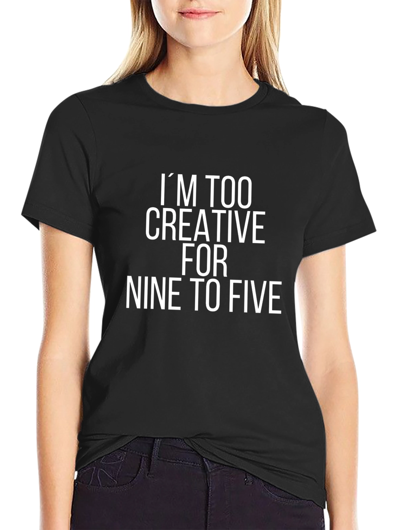 Creative Nine to Five Graphic Tee