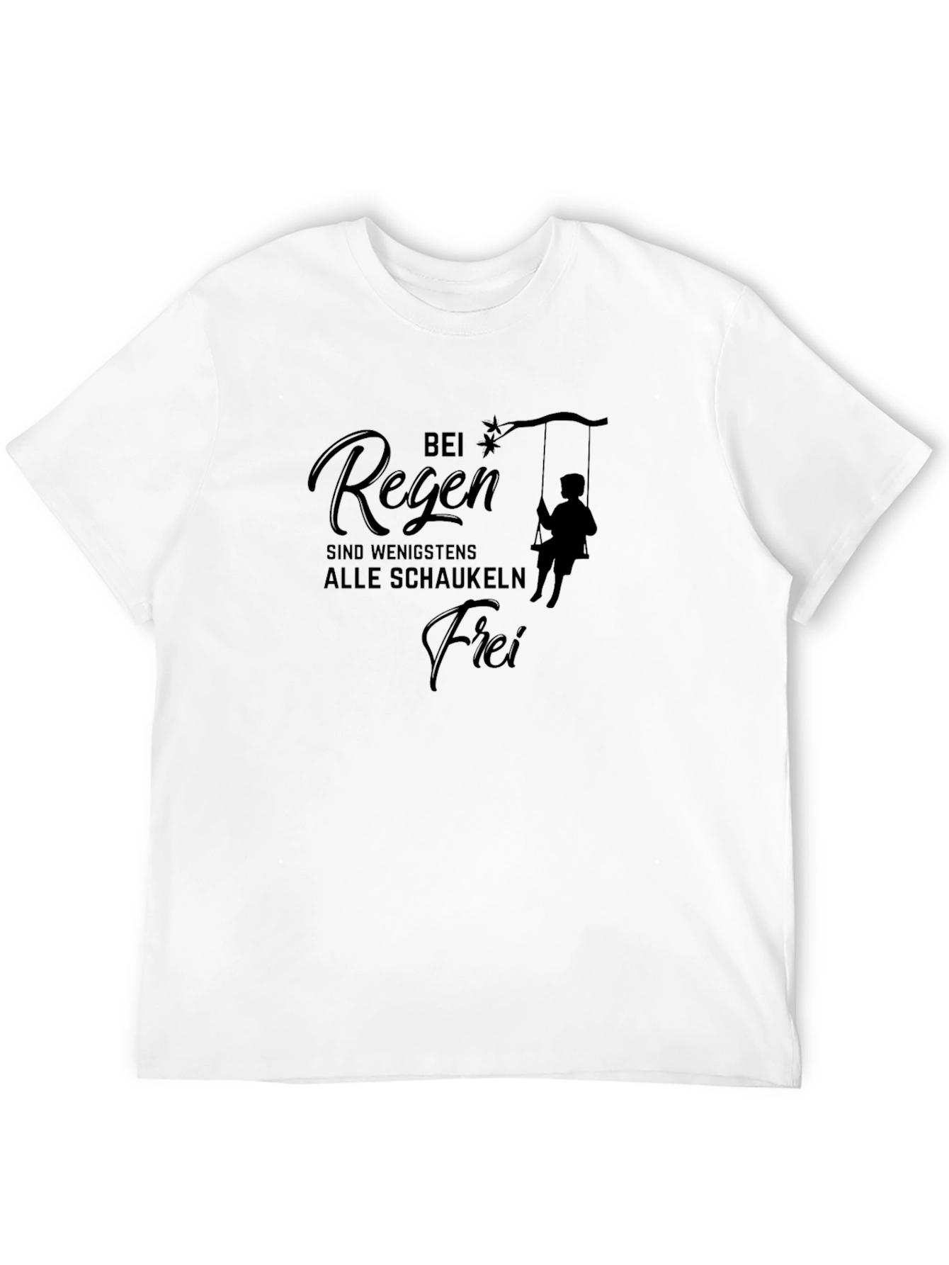 Rain Swing Black T-Shirt
