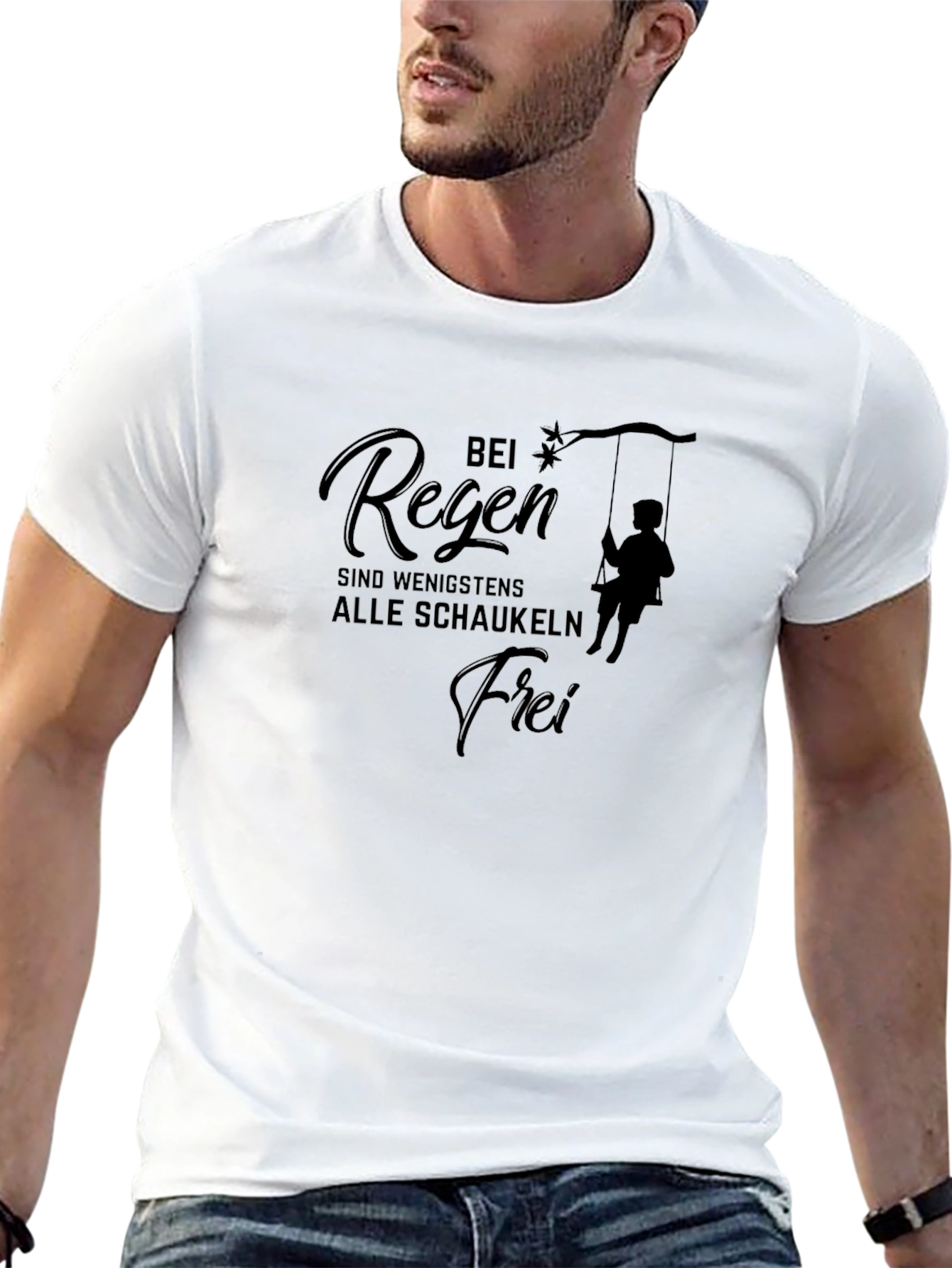 Rain Swing Black T-Shirt