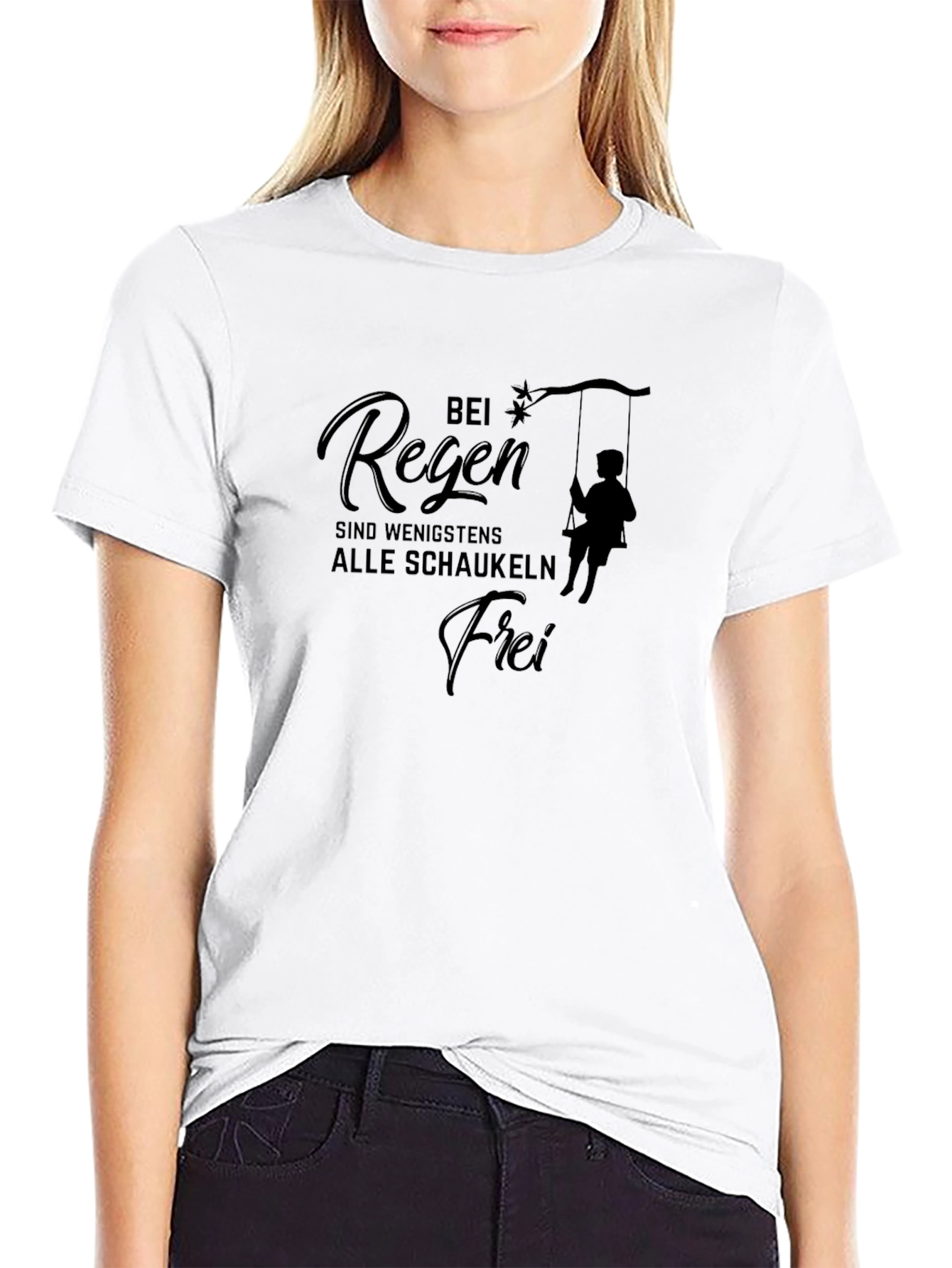 Rain Swing Black T-Shirt