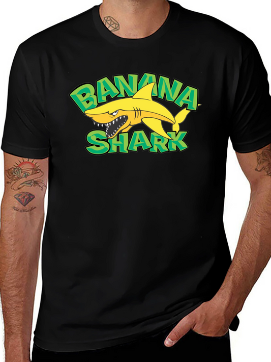 Banana Shark Graphic T-Shirt