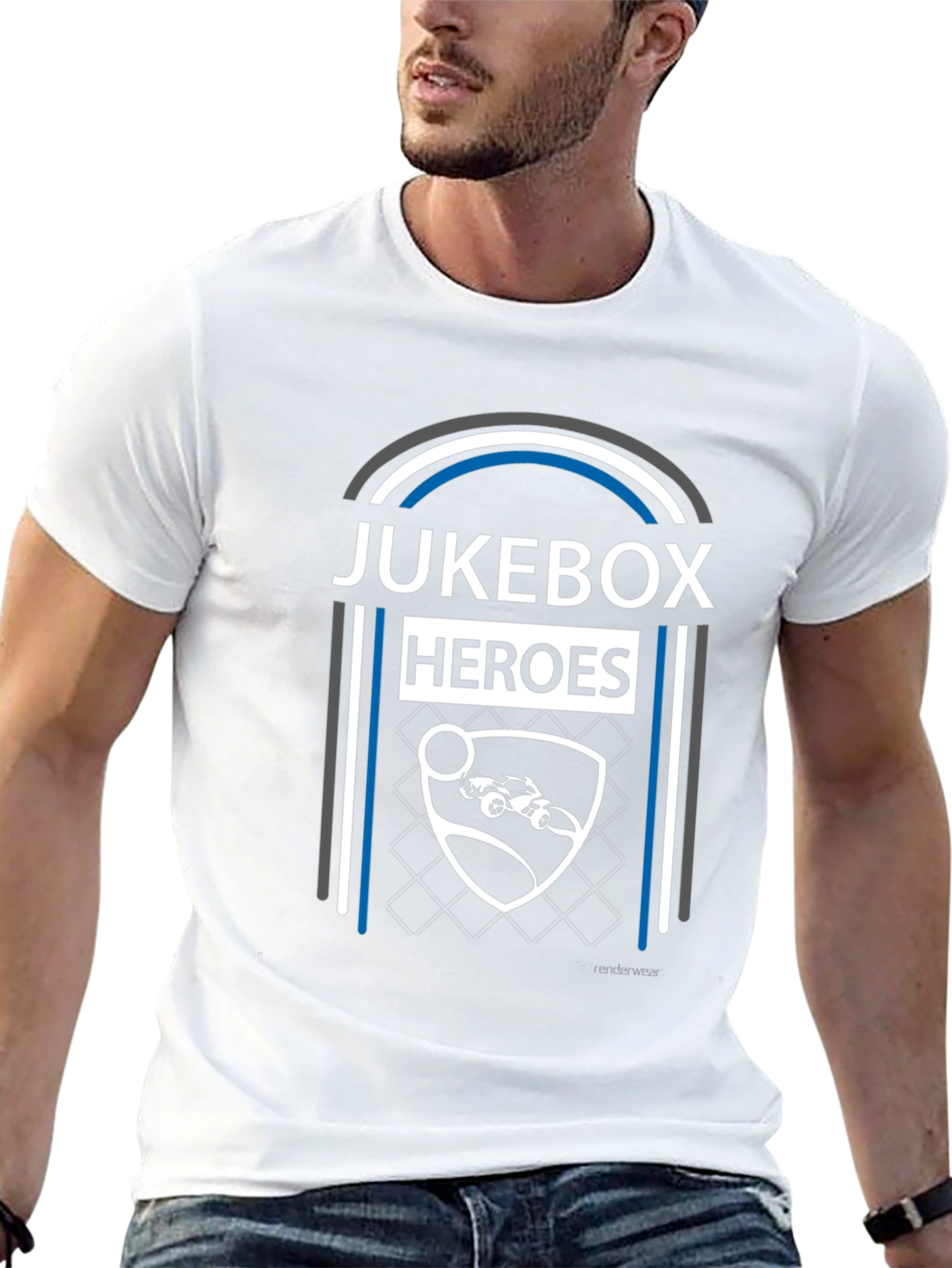 Jukebox Heroes Graphic Tee - Rocket League Fan Shirt