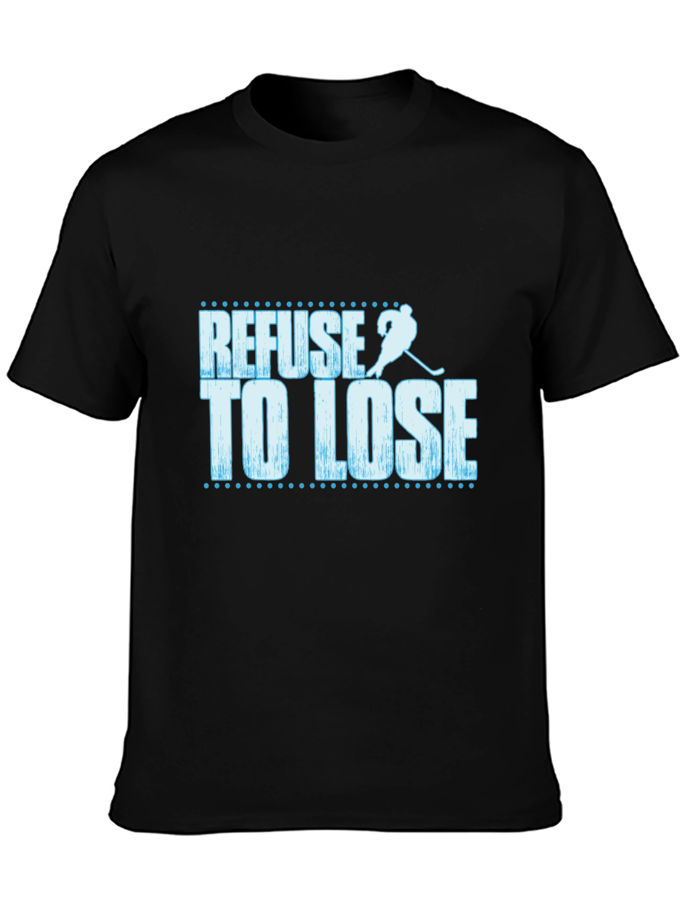 Refuse to Lose Hockey Graphic T-Shirt