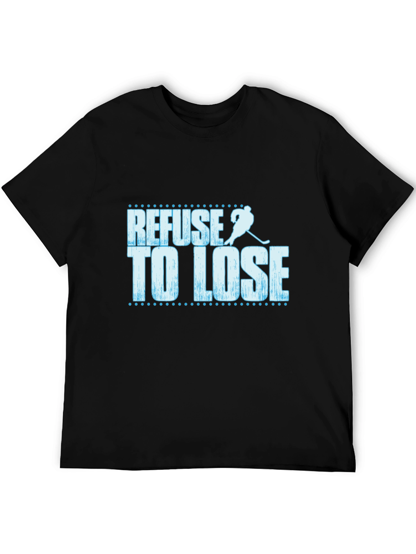 Refuse to Lose Hockey Graphic T-Shirt