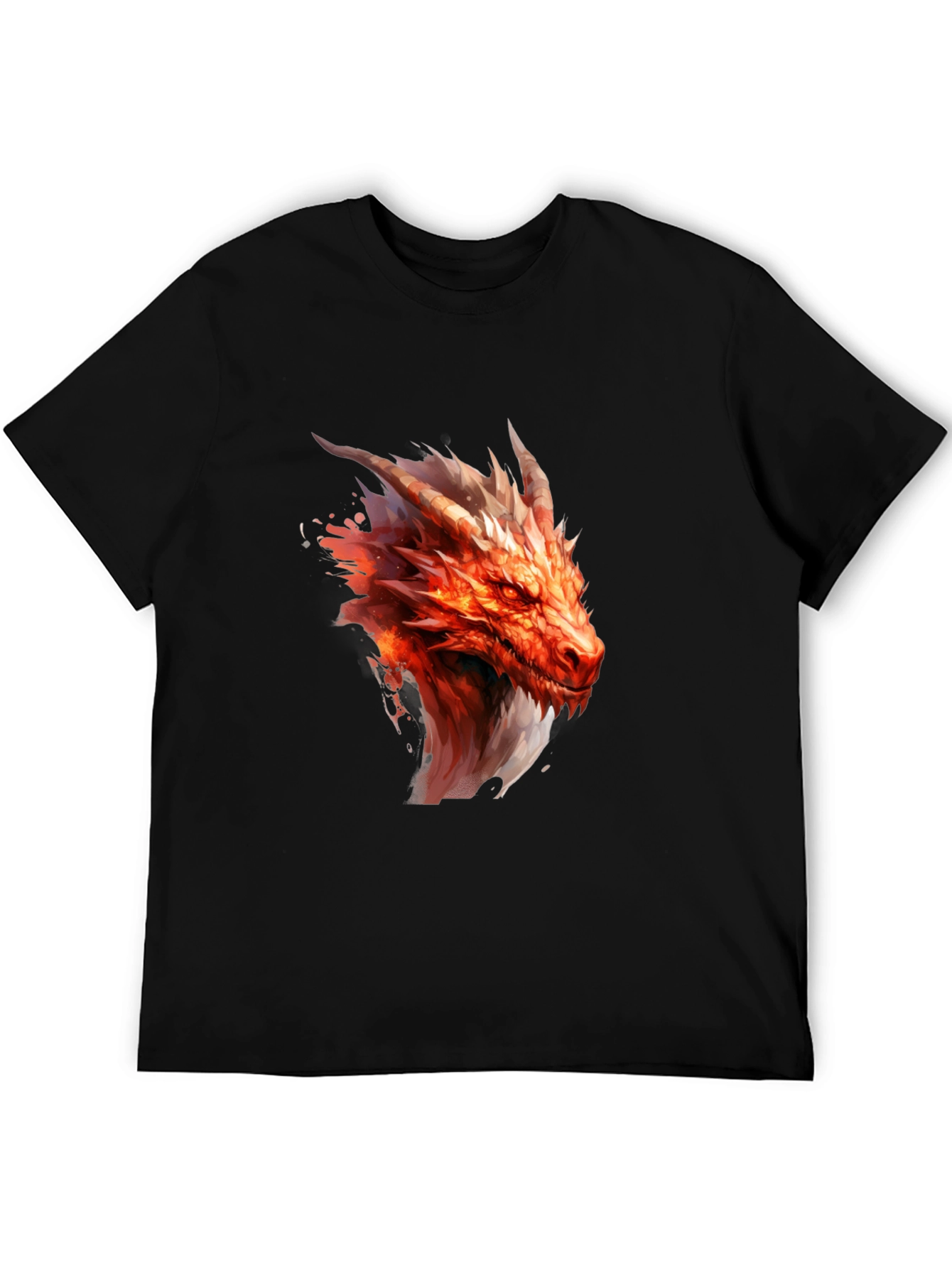 Dragon Graphic Black T-Shirt