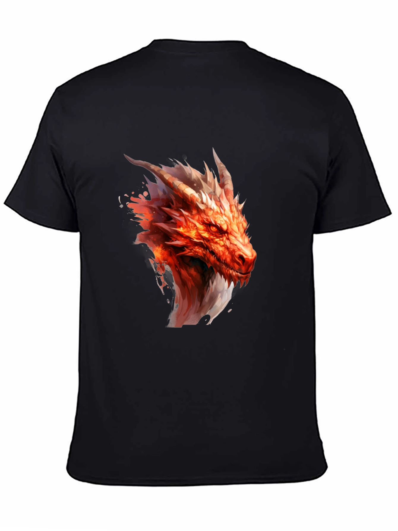 Dragon Graphic Black T-Shirt