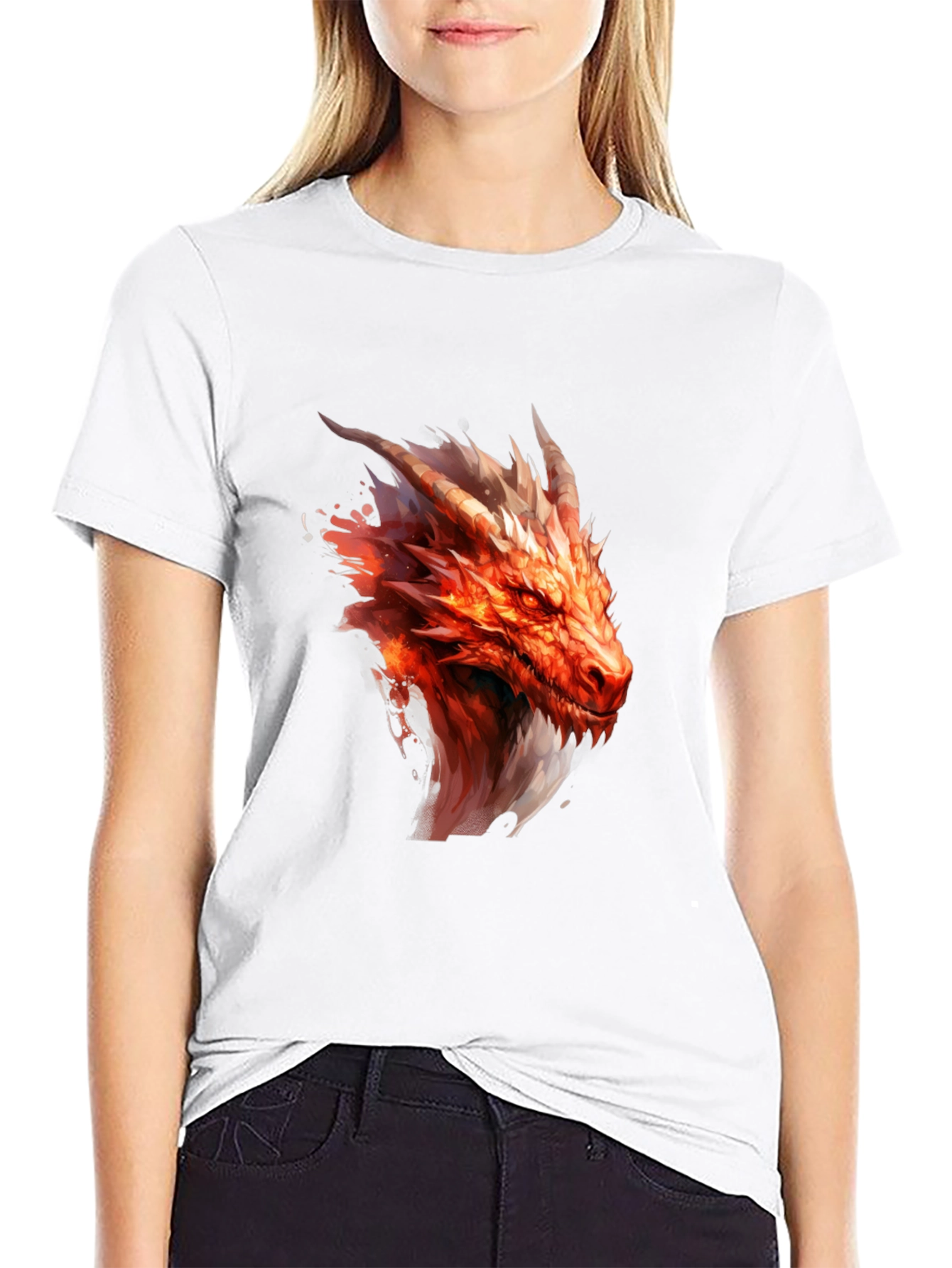 Dragon Graphic Black T-Shirt