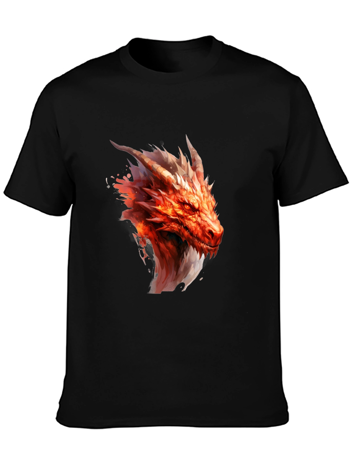 Dragon Graphic Black T-Shirt