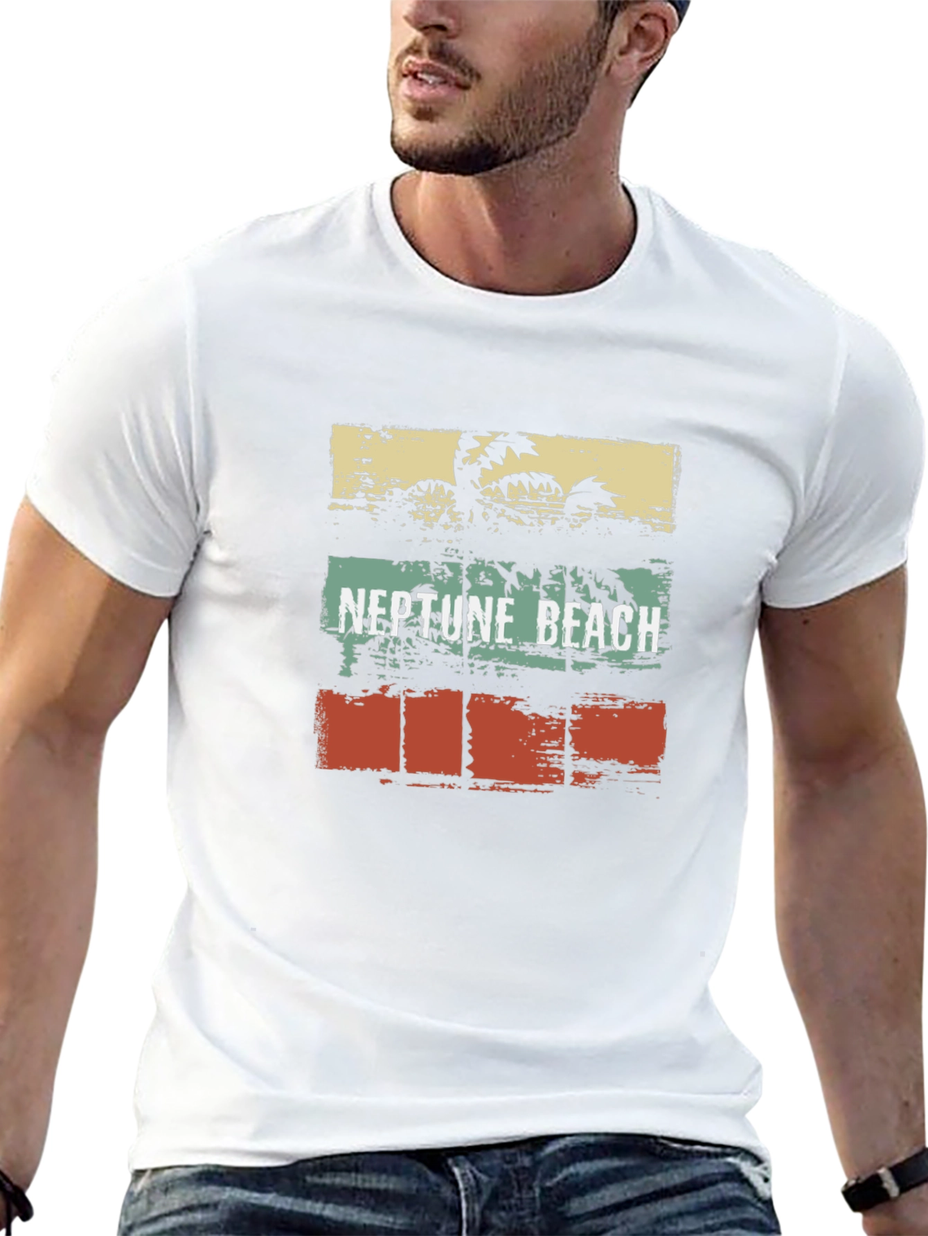 Neptune Beach Graphic Tee