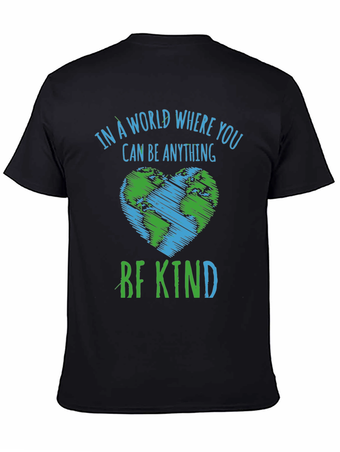Be Kind World Heart Graphic Tee