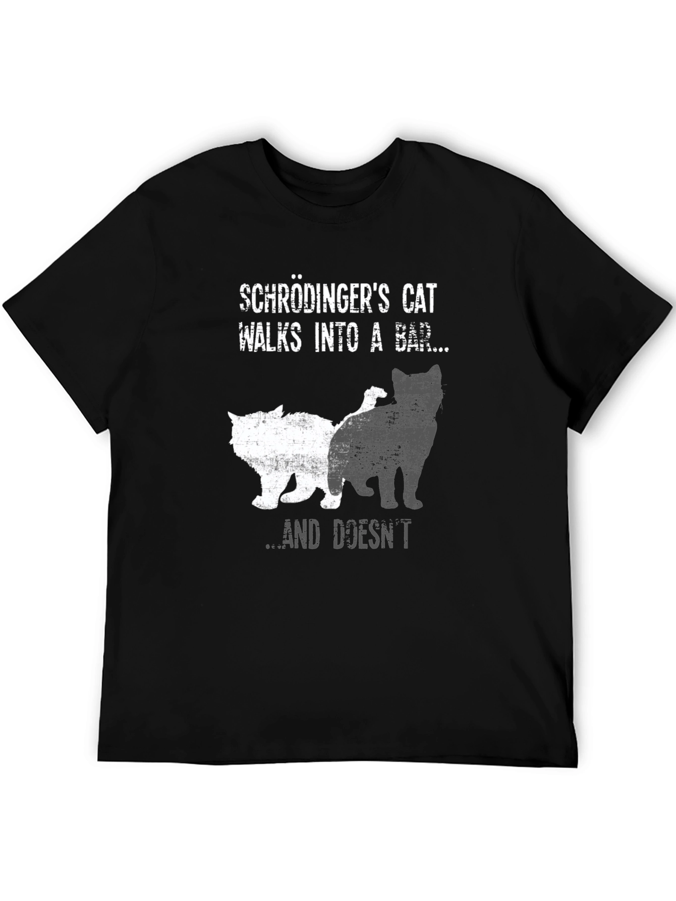 Schrödingers Cat Novelty T-Shirt