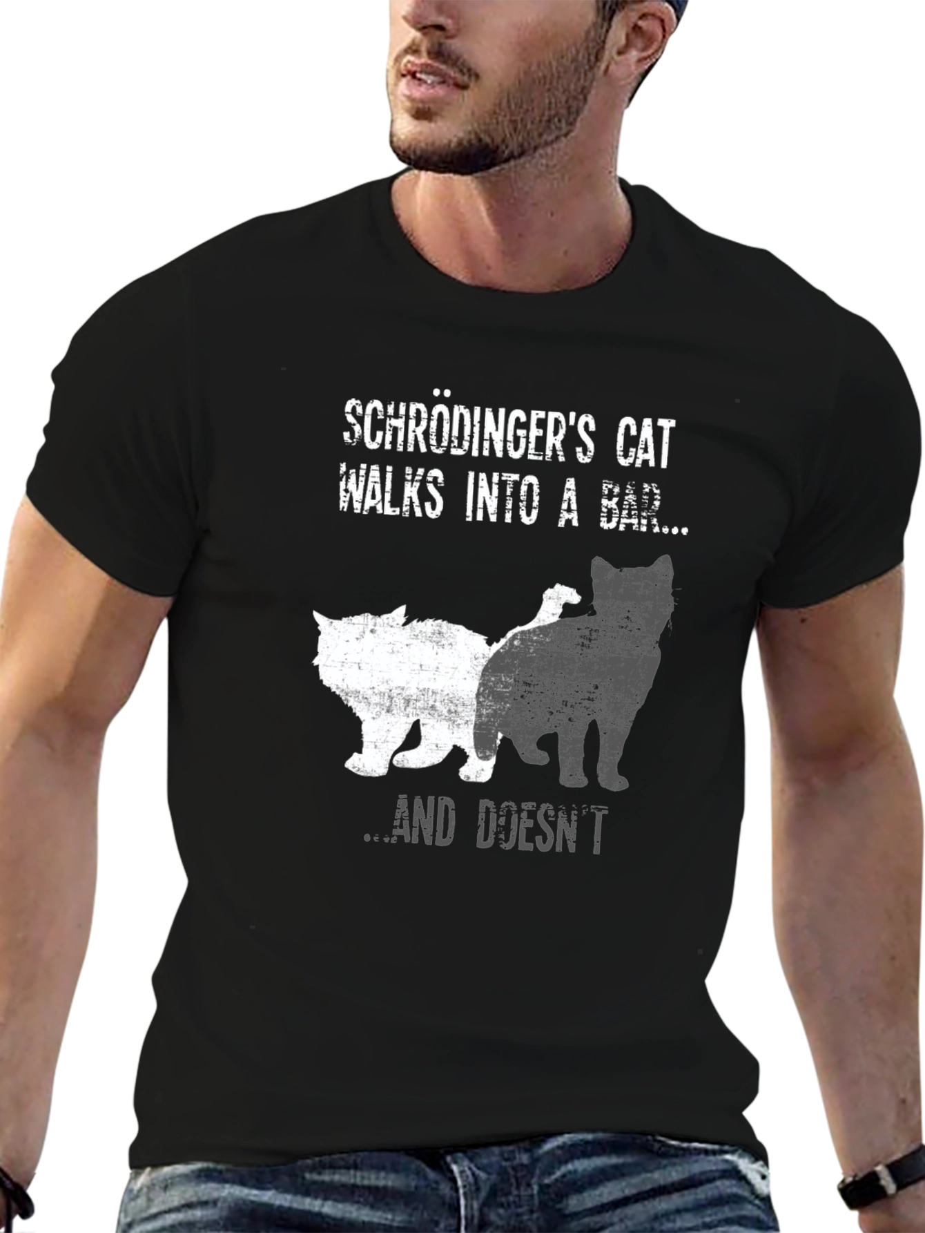 Schrödingers Cat Novelty T-Shirt