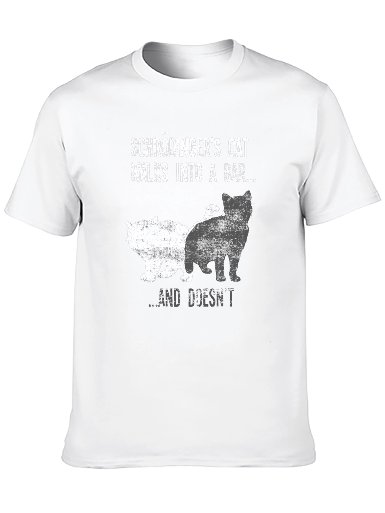 Schrödingers Cat Novelty T-Shirt