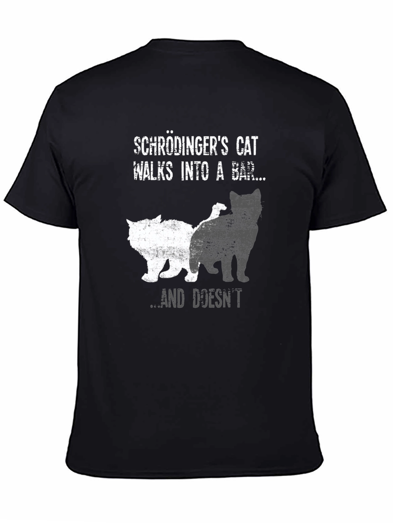 Schrödingers Cat Novelty T-Shirt
