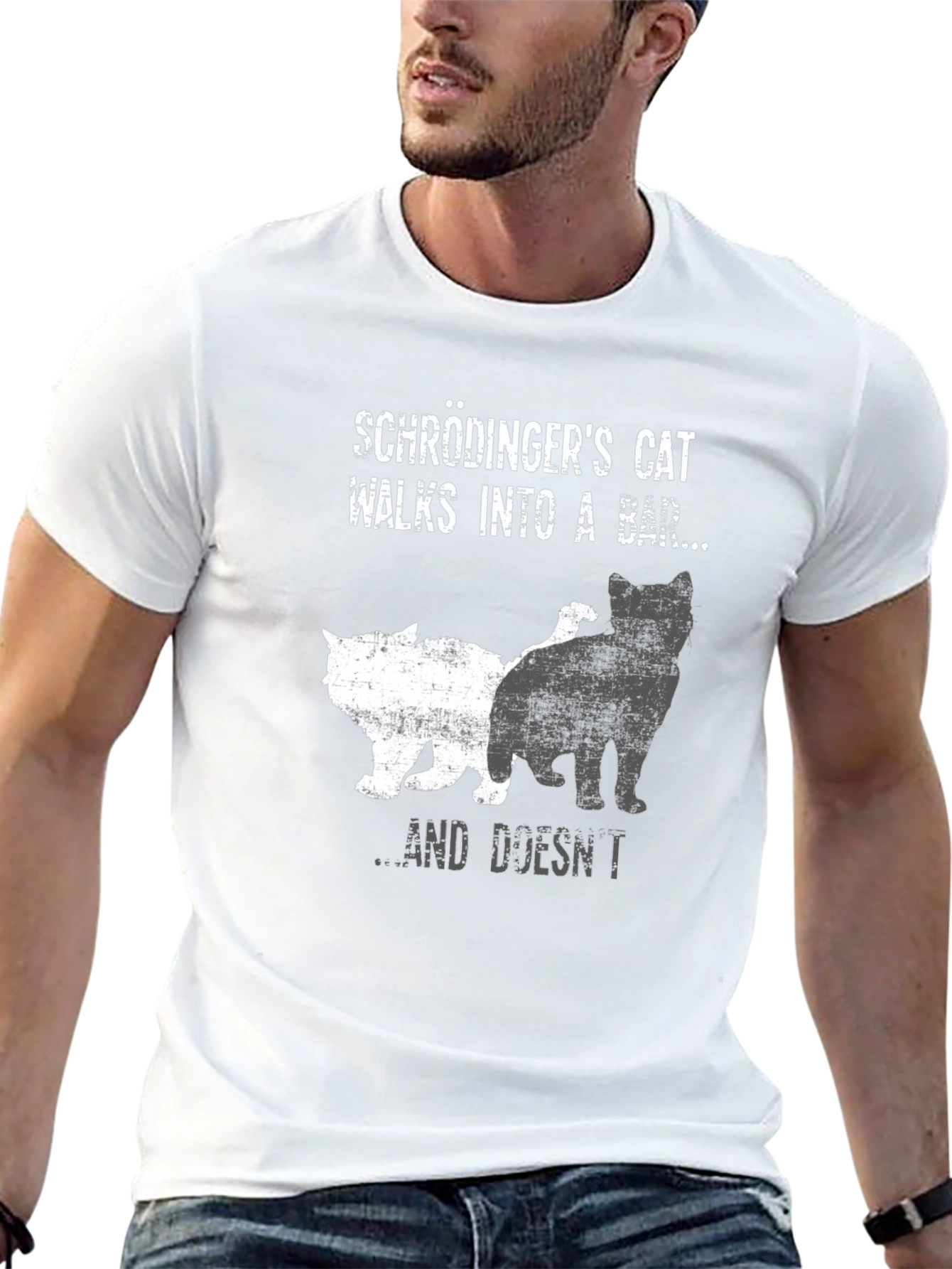 Schrödingers Cat Novelty T-Shirt