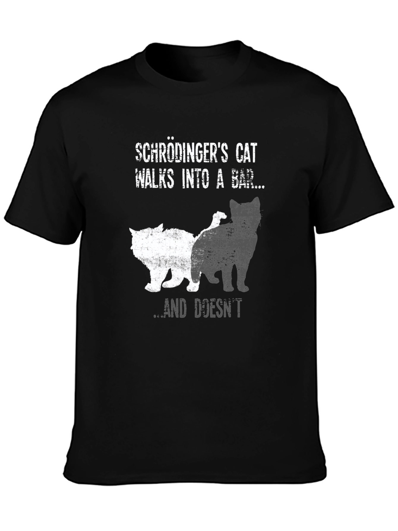 Schrödingers Cat Novelty T-Shirt