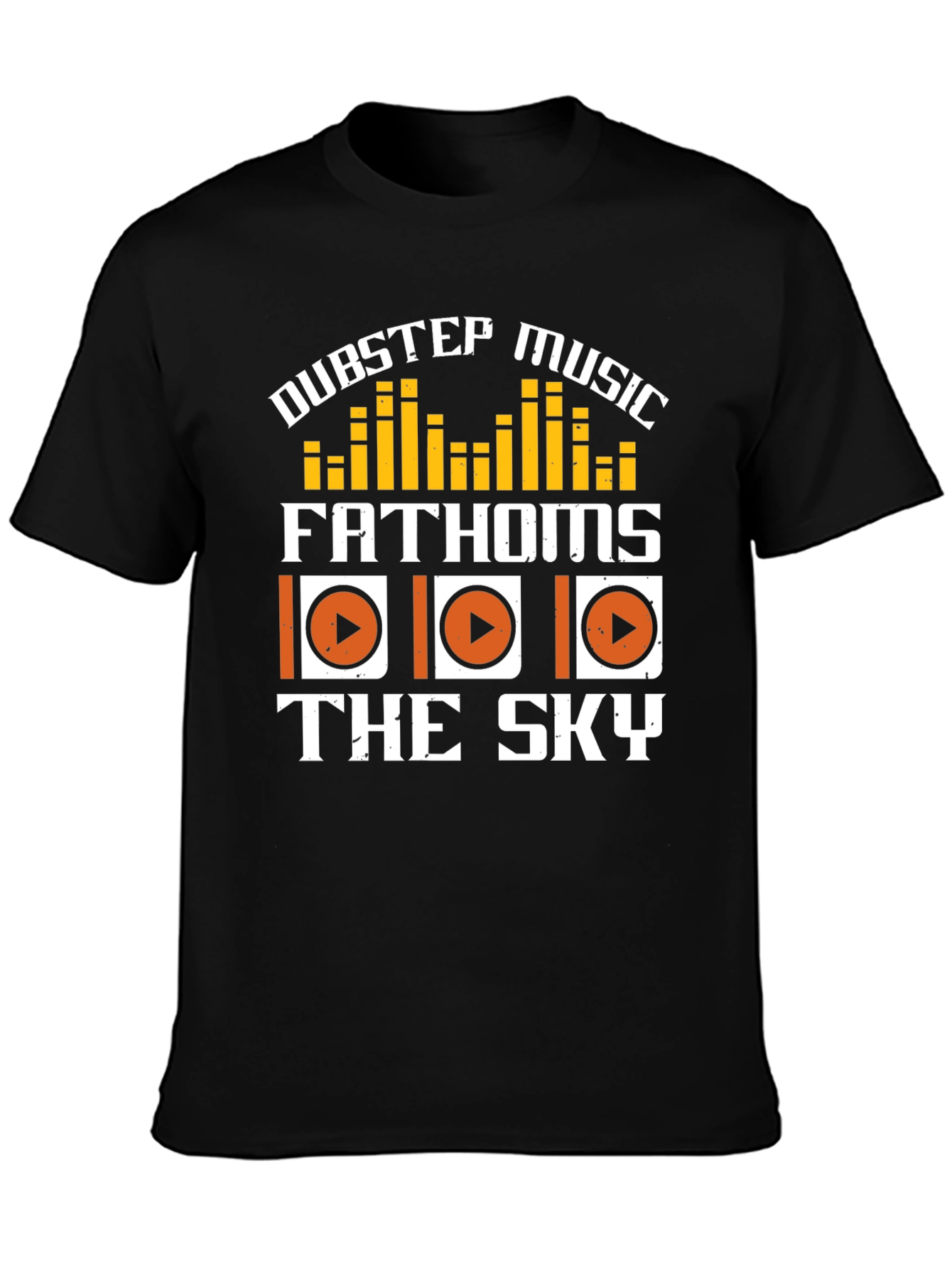 Dubstep Music T-Shirt - Fathoms to the Sky