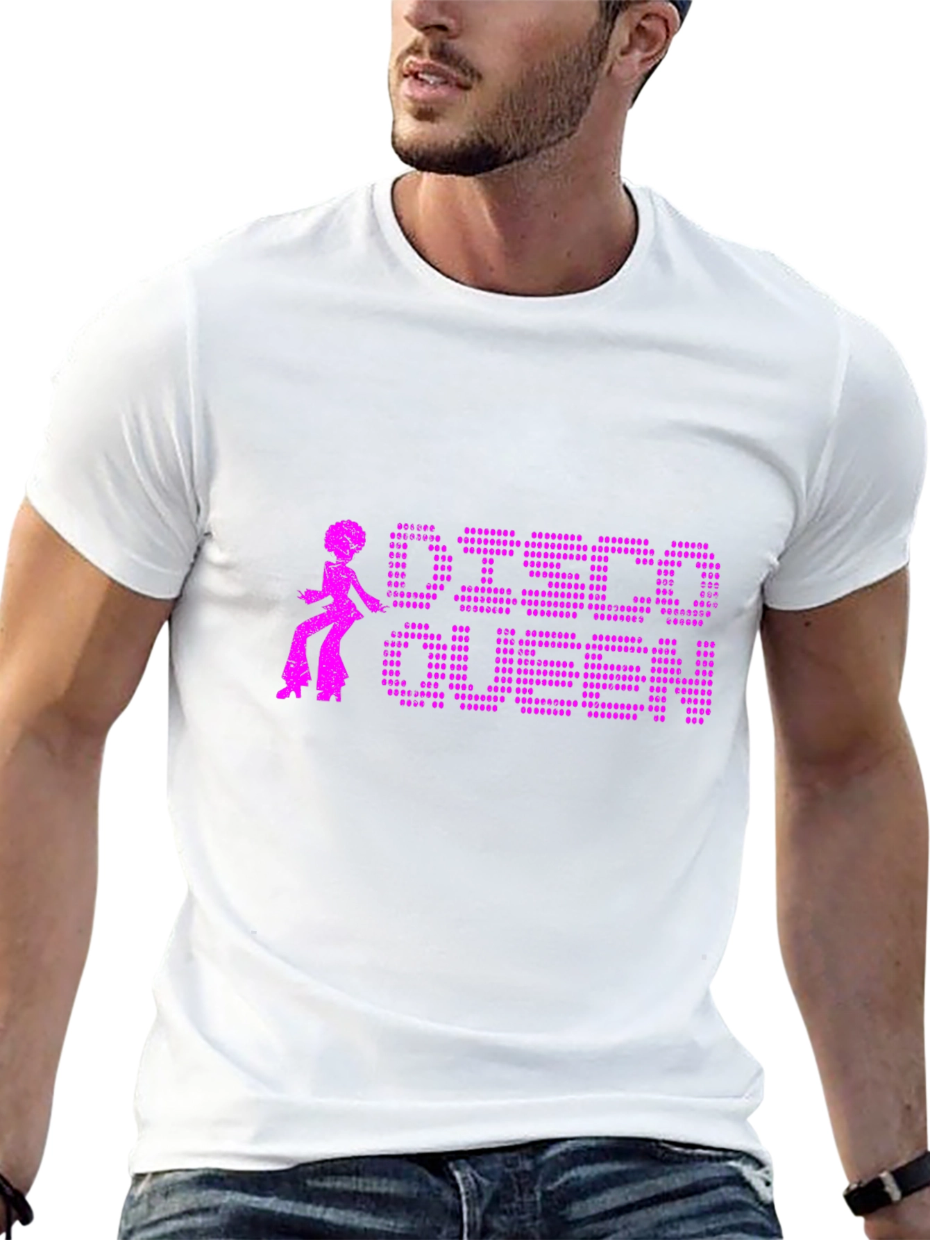 Disco Queen Graphic T-Shirt - Retro Style