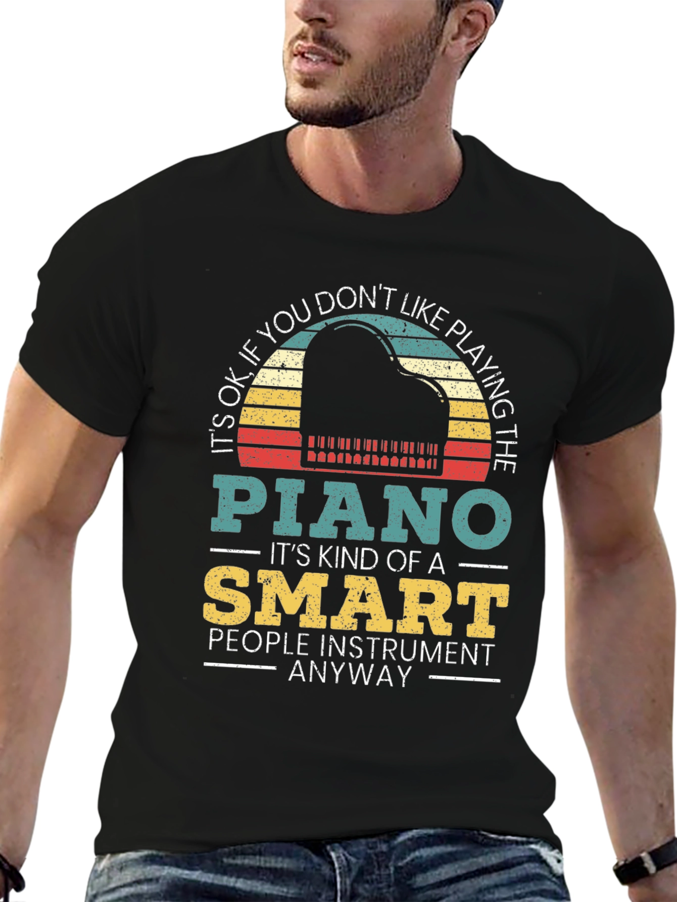 Piano Player T-Shirt - Funny Musician Tee